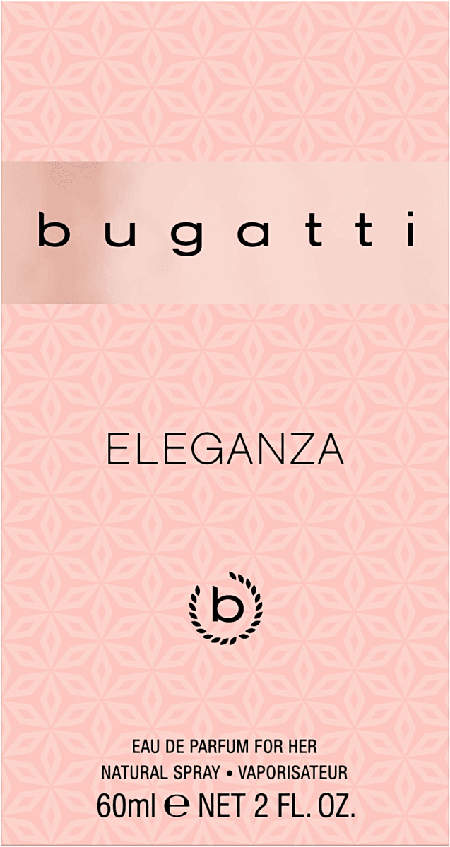 bugatti Apă de parfum Eleganza, 60 ml cumpără permanent online la un preț  avantajos
