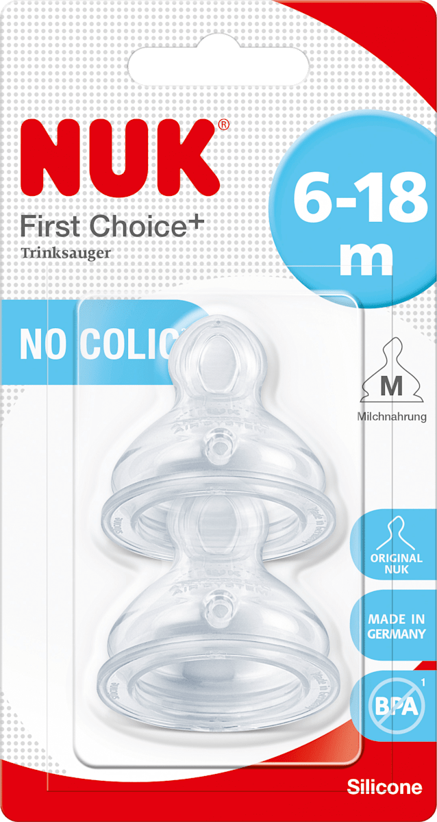 Nuk Starterset met First Choice babyflessen | 0-6 m