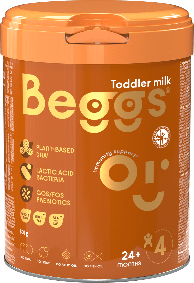 Beggs Mliečny nápoj pre malé deti 4, 800 g trvalo výhodne nakupovať
