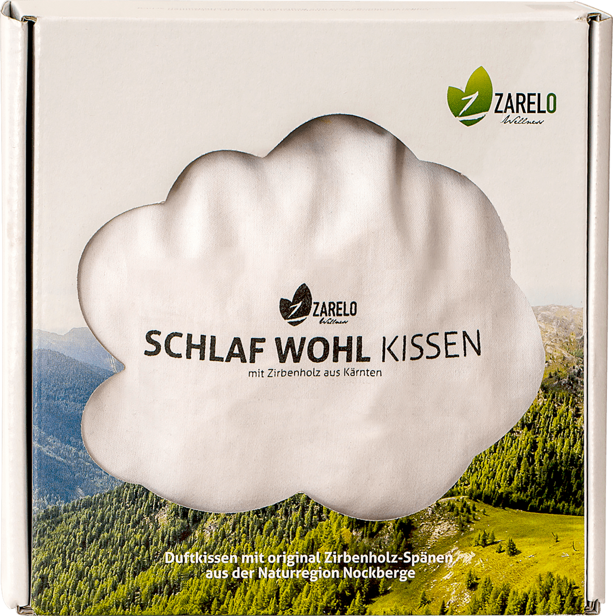 ZARELO Zirben Schlaf Wohl Kissen groß, 1 St dm.at