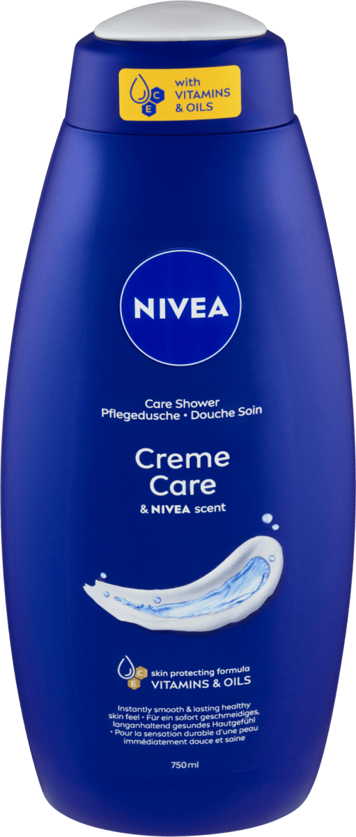 NIVEA sprchový gel Creme Care, 750 ml Nakoupit výhodně online dm.cz