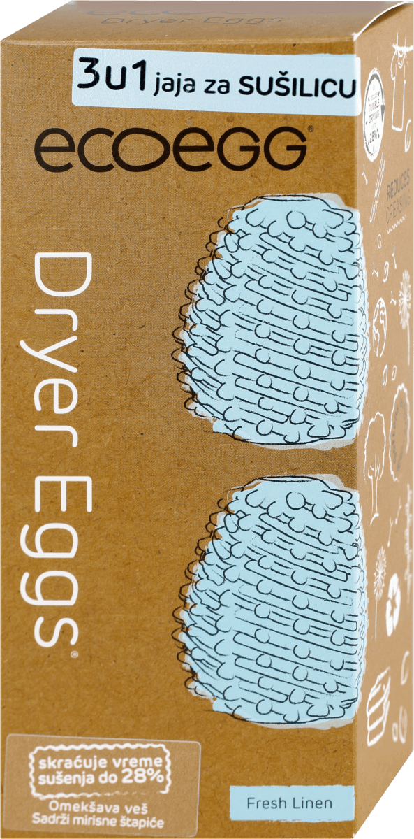 ecoegg 3u1 ekojaja za sušilicu, 40 sušenja, 1 kom uvek povoljna online