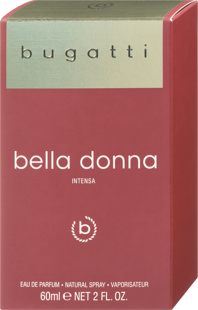 bugatti Parfumska voda za ženske bella donna intensa, 60 ml