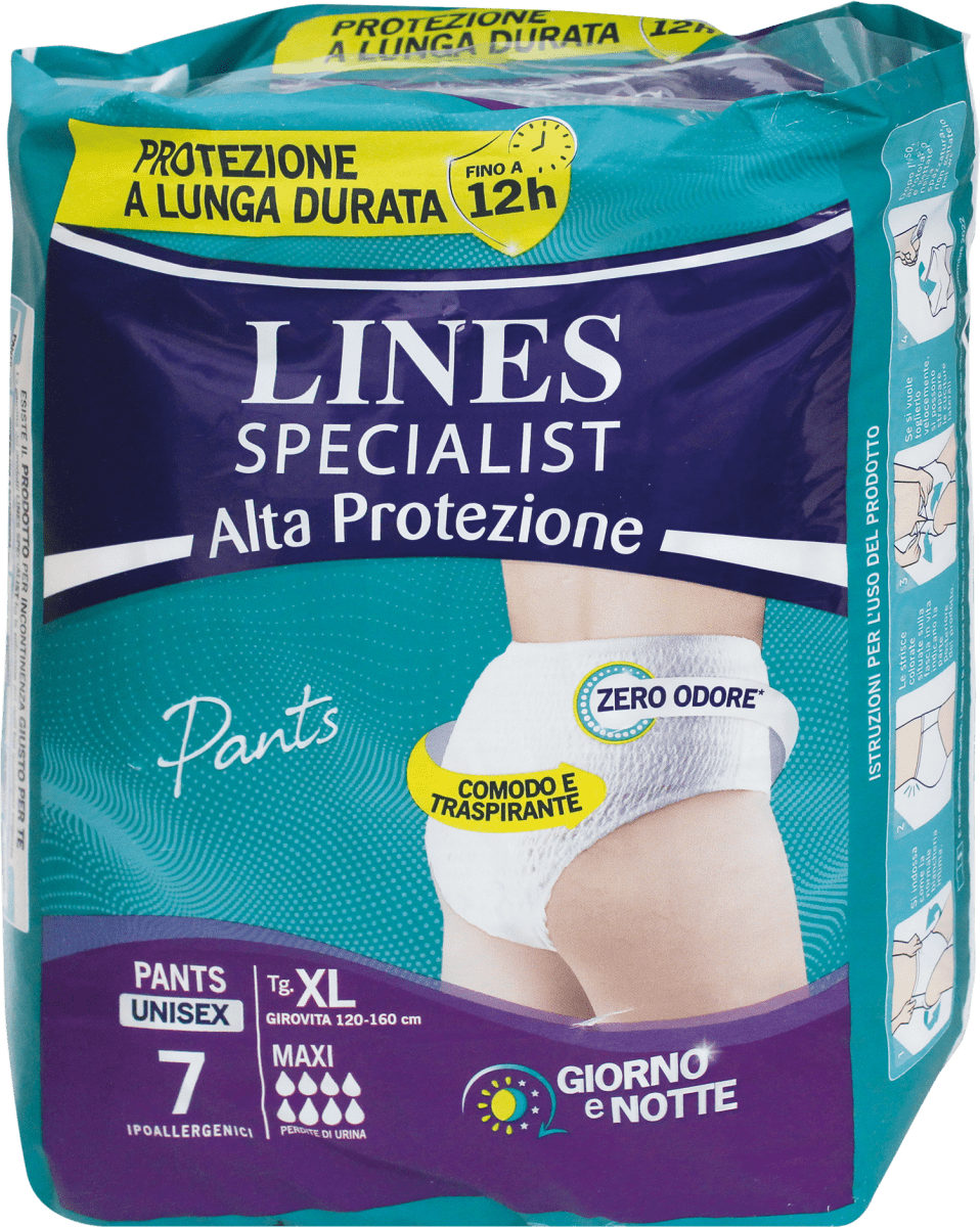 LINES Pants Unisex Maxi taglia XL, 7 pz Acquisti online sempre convenienti