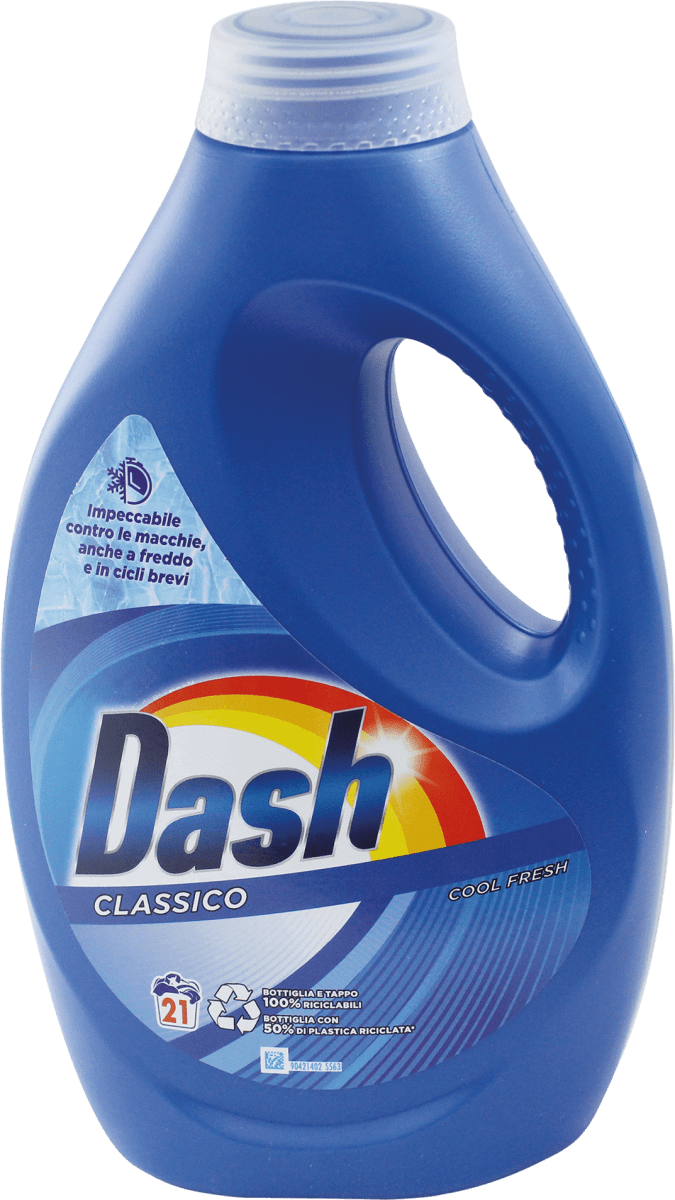 Dash Detersivo Classico per bucato, 1,05 l Acquisti online sempre  convenienti