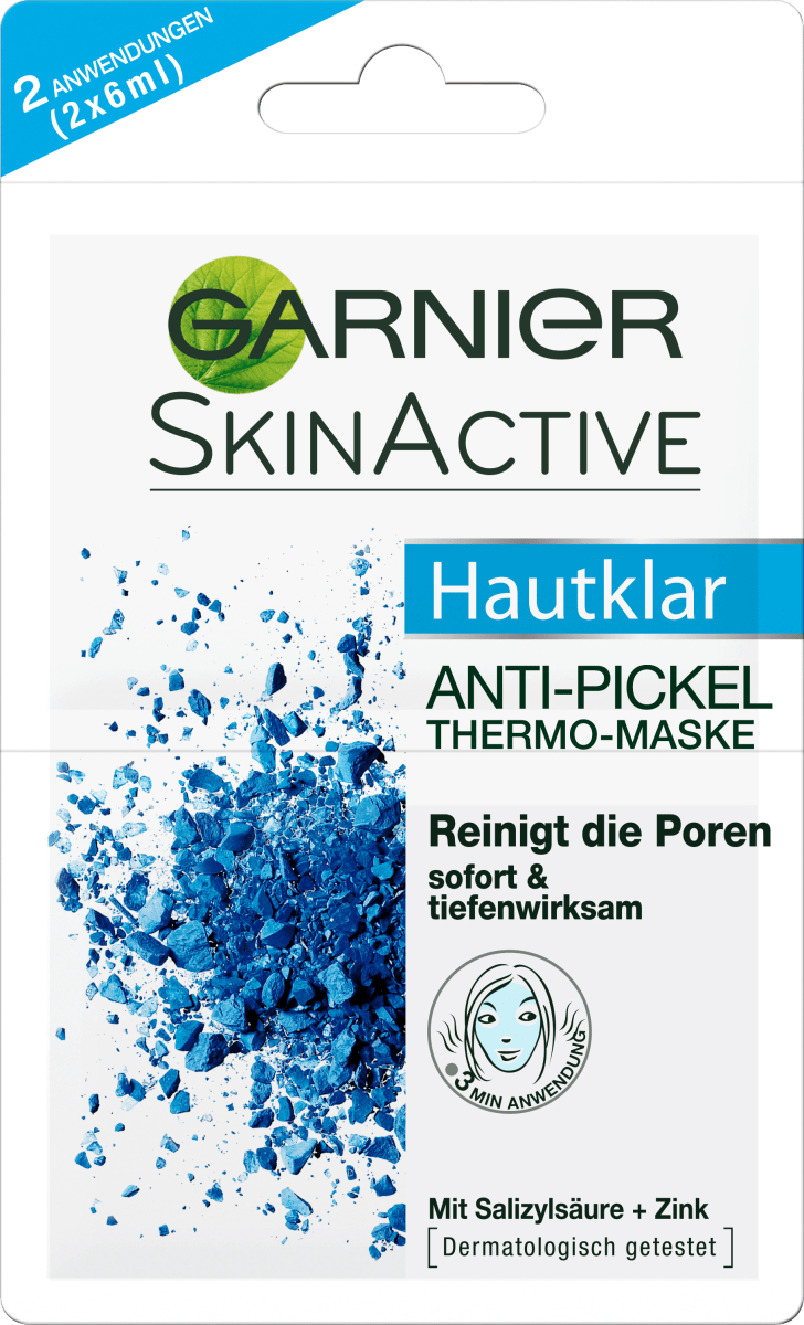 Garnier Skin Naturals, Gesichtsmasken-Set, feuchtigkeitsspendend