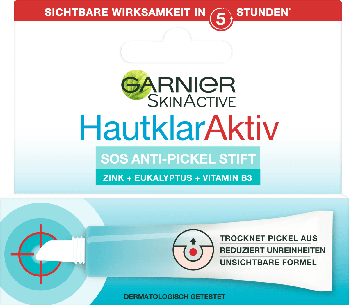 SOS Active günstig Garnier Hautklar Stift kaufen online ml dauerhaft 10 Skin Pickel Anti Aktiv,