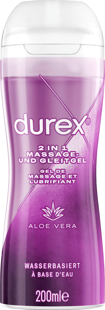 Durex Massage- & Gleitgel Play 2in1 Aloe Vera 200 ml