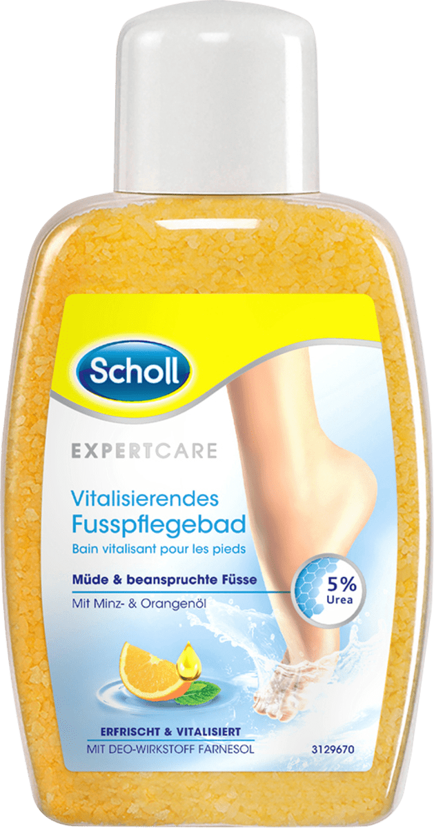 Scholl Fußbad vitalisierend müde & beanspruchte Füße 5 % Urea, 275 g  dauerhaft günstig online kaufen | Badezusätze