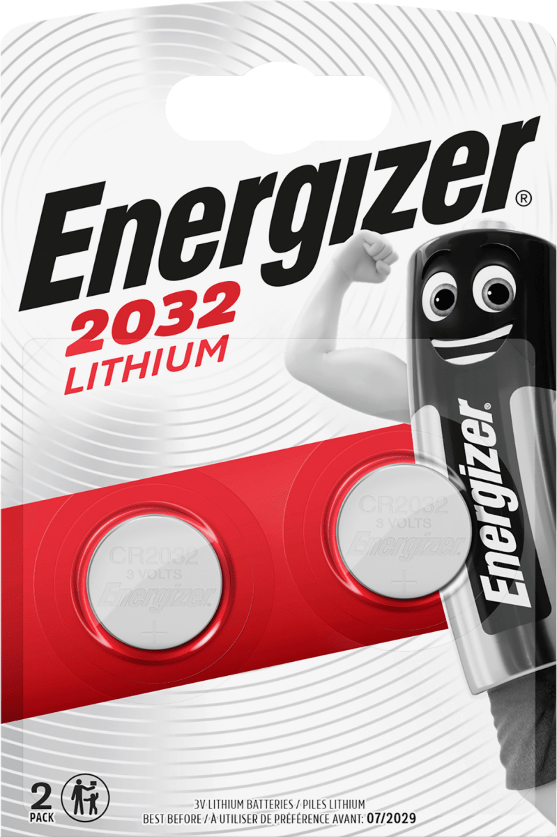 Energizer Batterien Knopfzelle CR2032, 2 St dauerhaft günstig online kaufen