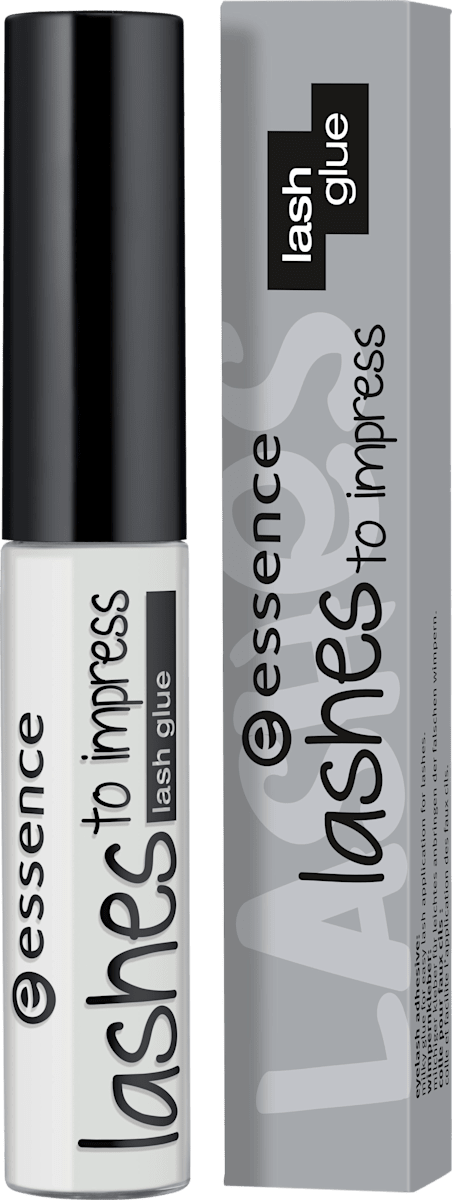 essence Wimpernkleber lashes to impress lash glue 01, 5 ml dauerhaft ...