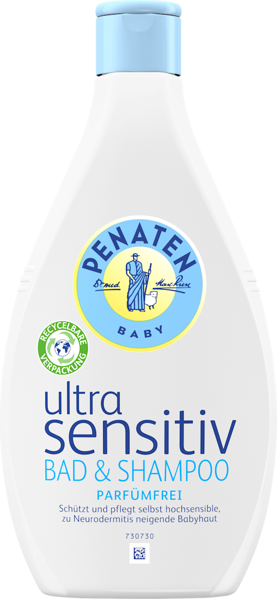 Penaten Baby Badezusatz Bad Shampoo ultra sensitiv 400 ml