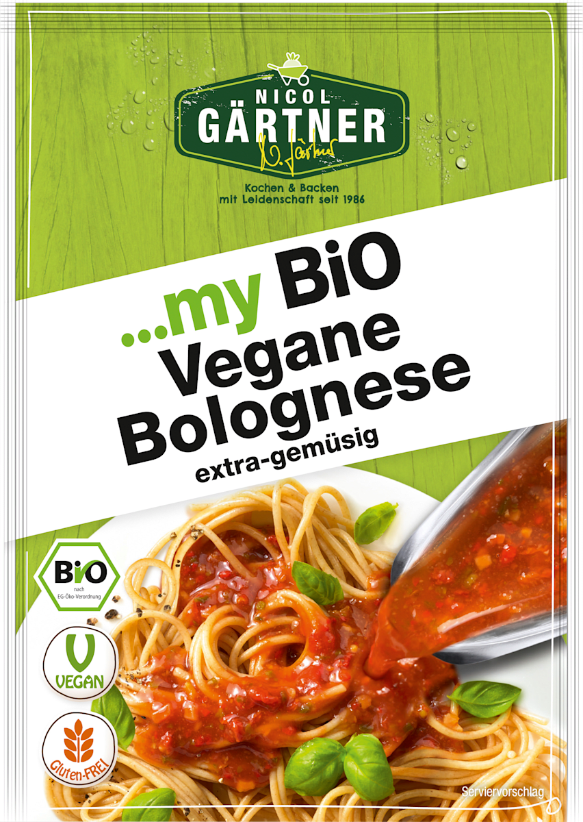 Nicol Gärtner Sauce, GemüseBolognese ohne Soja, 33 g dauerhaft günstig