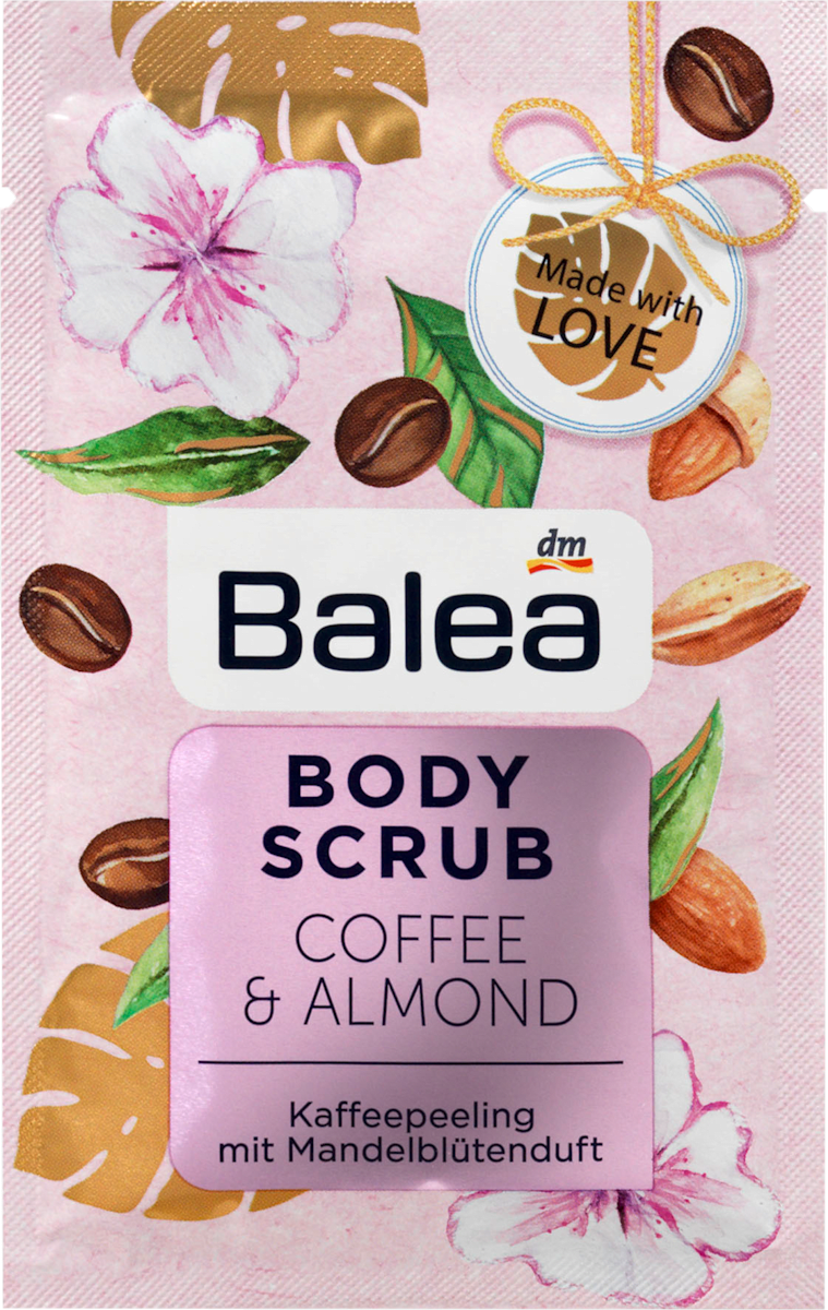 Balea Body Scrub Coffee & Almond, 40 g dauerhaft günstig online kaufen