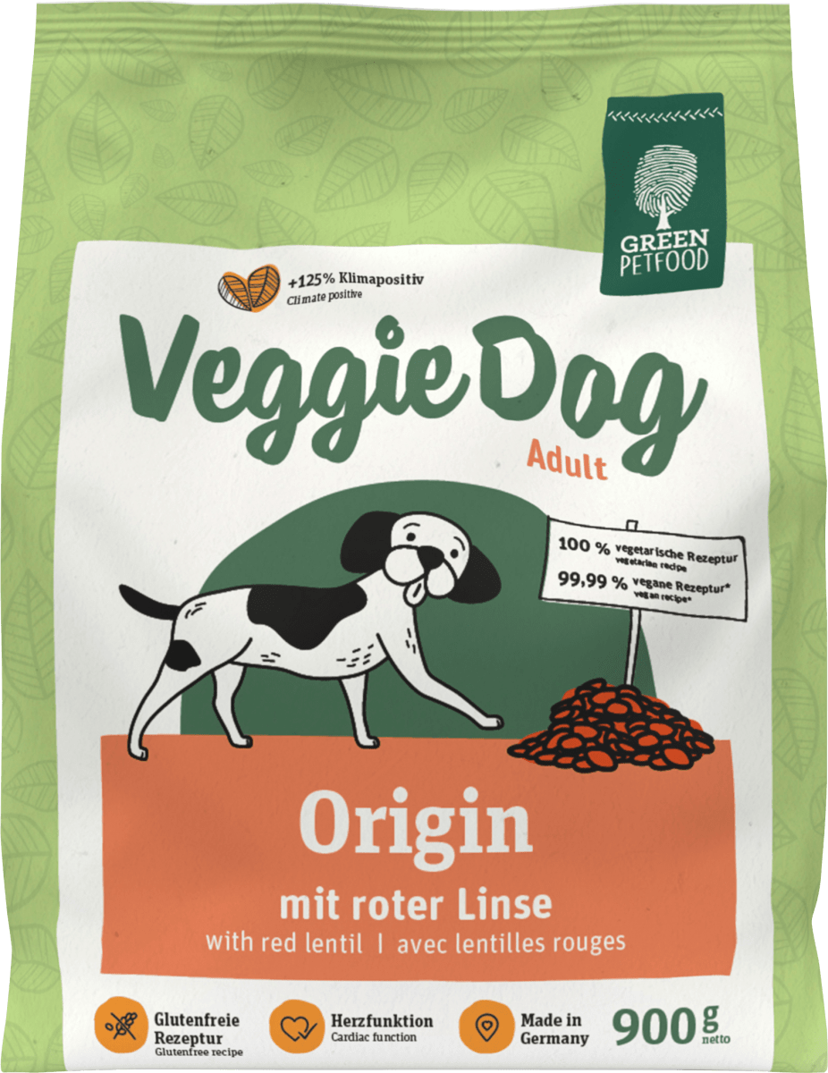 Green petfood hotsell veggiedog origin