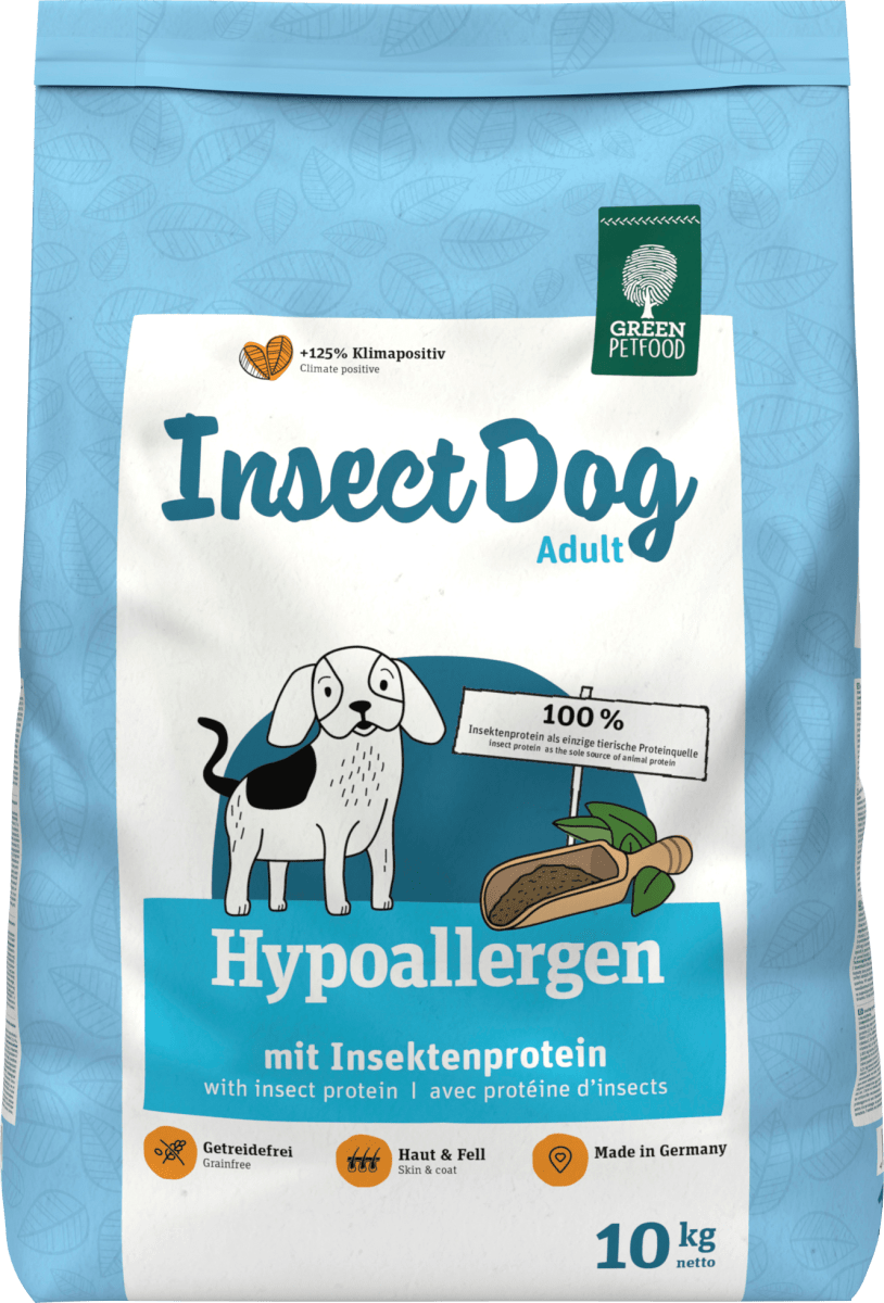 Green pet food 2025 insect dog hypoallergenic