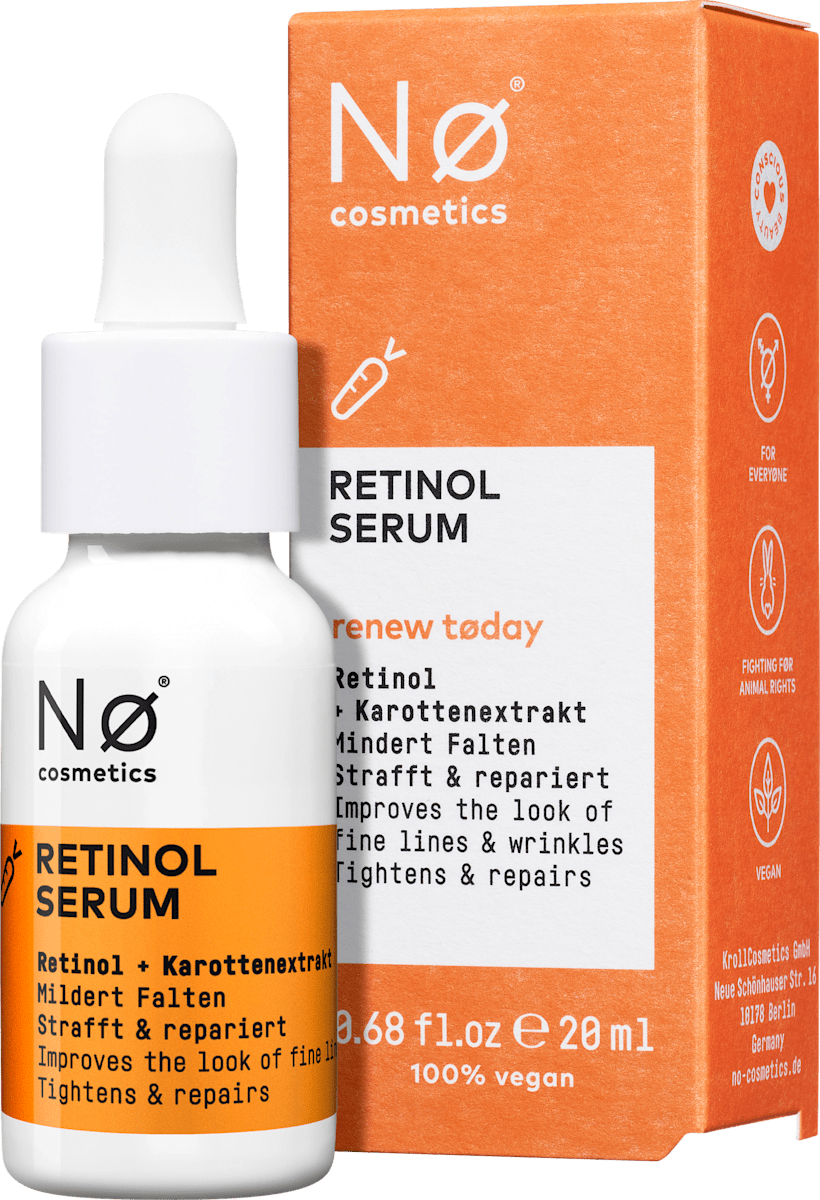 Nø Cosmetics Serum Retinol, 20 ml dauerhaft günstig online kaufen dm.de