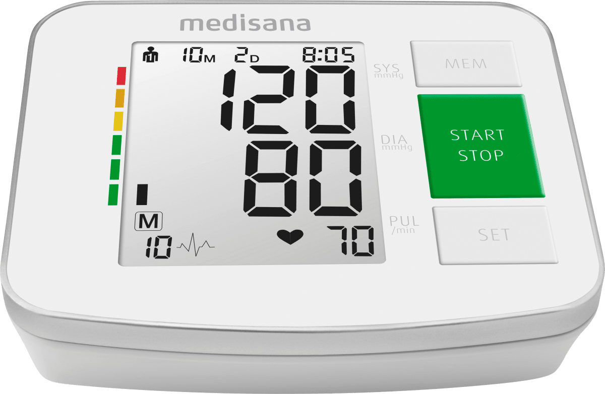 A55, Oberarm-Blutdruckmessgerät günstig dauerhaft Medisana online 1 kaufen St