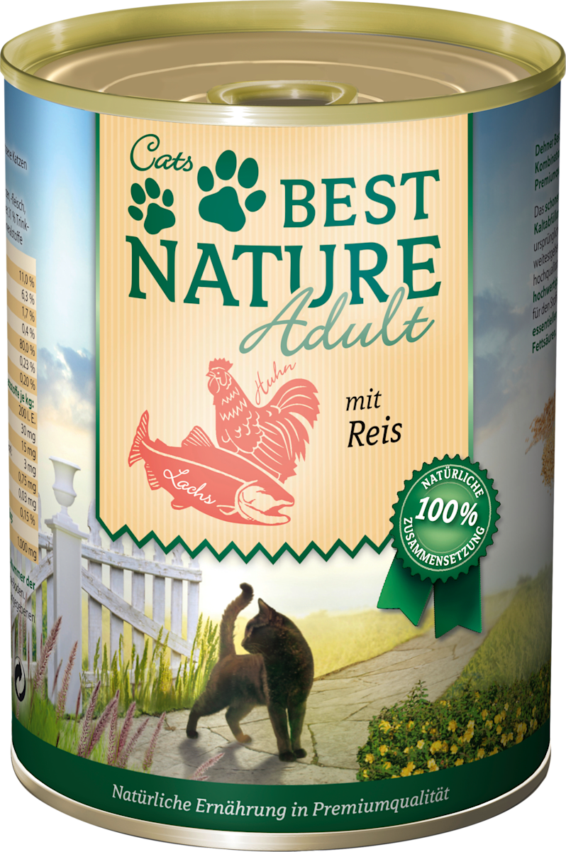 Nuevo Katzenfutter Light – Huhn & Reis, 85 G, Ohne Künstliche Zusätze