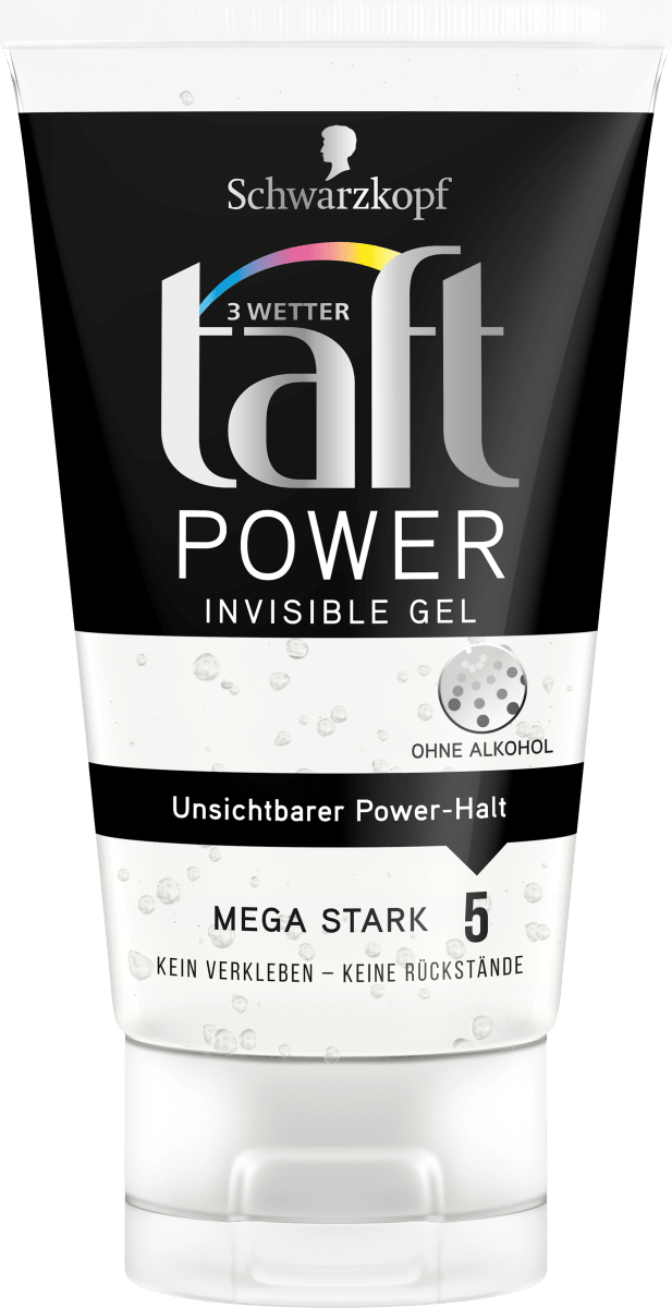 Schwarzkopf taft Styling Gel Power Invisible Mega stark, 150 ml