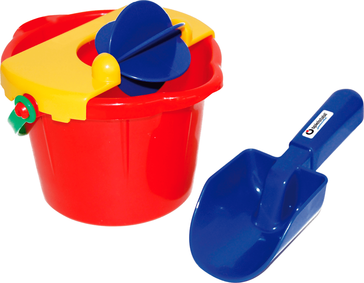 Spielstabil Sandspielzeug Eimer-Mühle-Set, 3-teilig, 1 St dauerhaft günstig  online kaufen