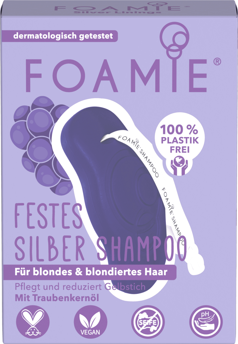 Silber Shampoo & Festes dauerhaft g blondes kaufen für günstig blondiertes Foamie online 80 Haar,