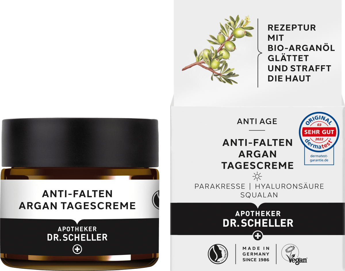 Dr. Scheller Anti Falten Gesichtscreme Argan, 50 ml dauerhaft