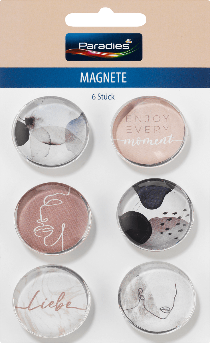 Paradies Magnete Set 6tlg, 1 St dauerhaft günstig online kaufen