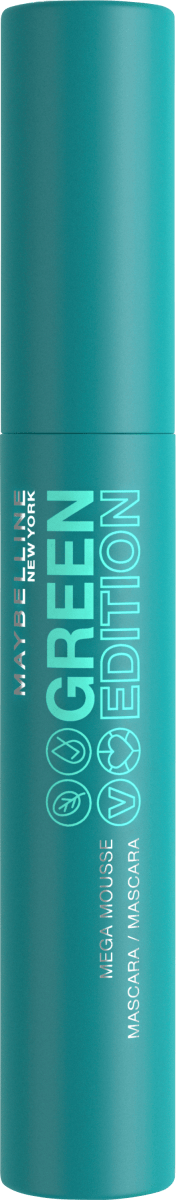 Maybelline New York Mascara günstig Green 9 Edition dauerhaft 001 Black, kaufen Mega Blackest Mousse online ml
