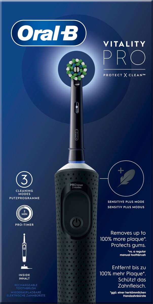 günstig kaufen Vitality 1 St Elektrische dauerhaft PRO online Oral-B Black, Zahnbürste