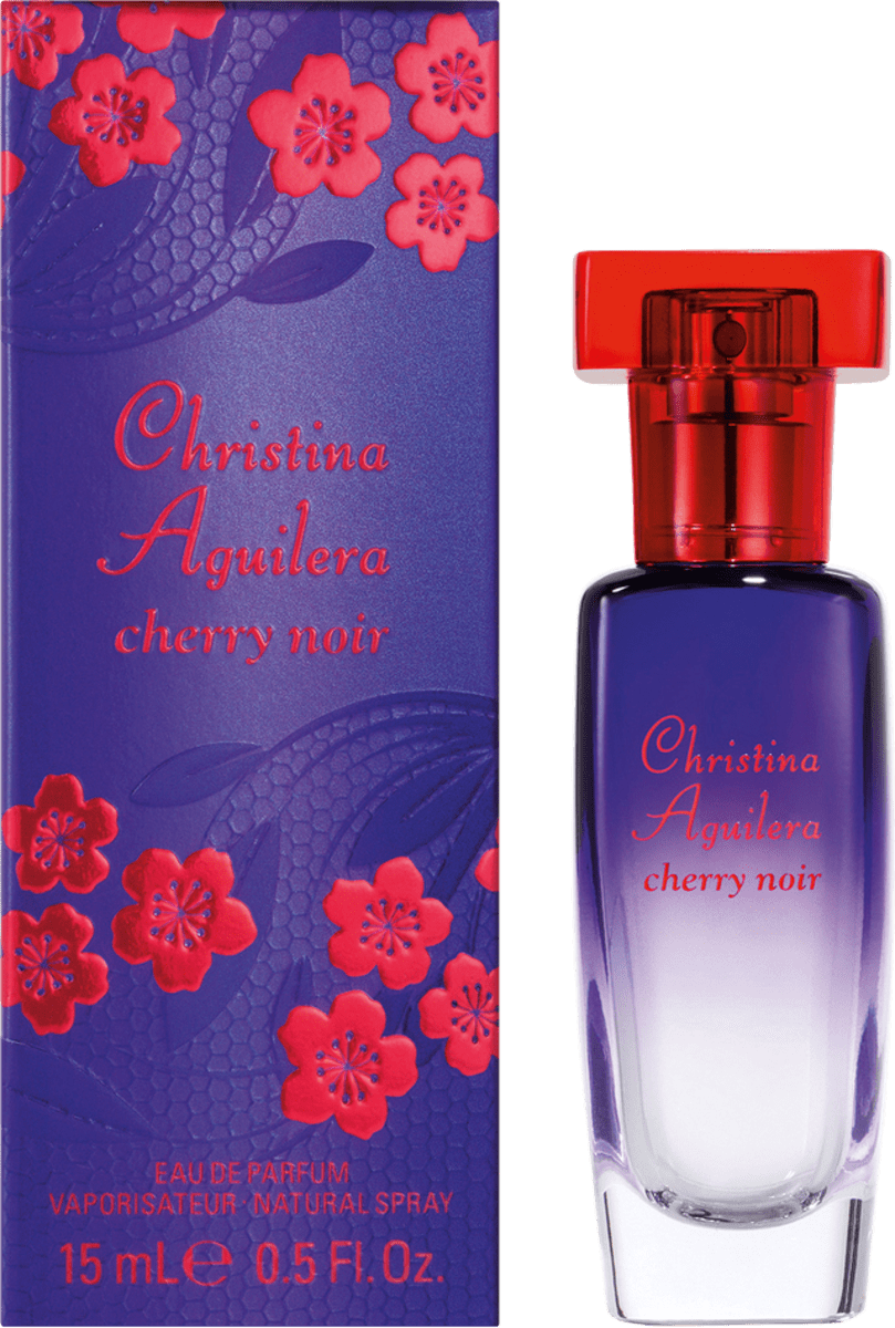 Christina Aguilera Cherry Noir Eau de Parfum, 15 ml dauerhaft