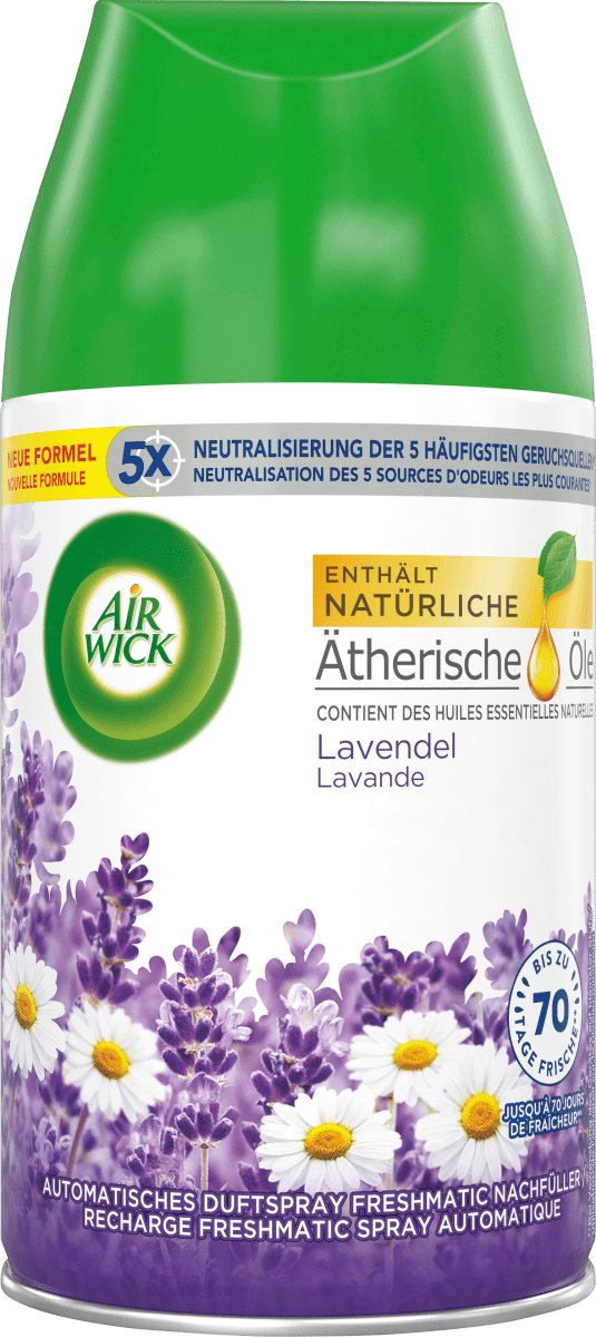 AirWick Lufterfrischer Freshmatic Lavendel Nachfüllpack, 250 ml dauerhaft  günstig online kaufen