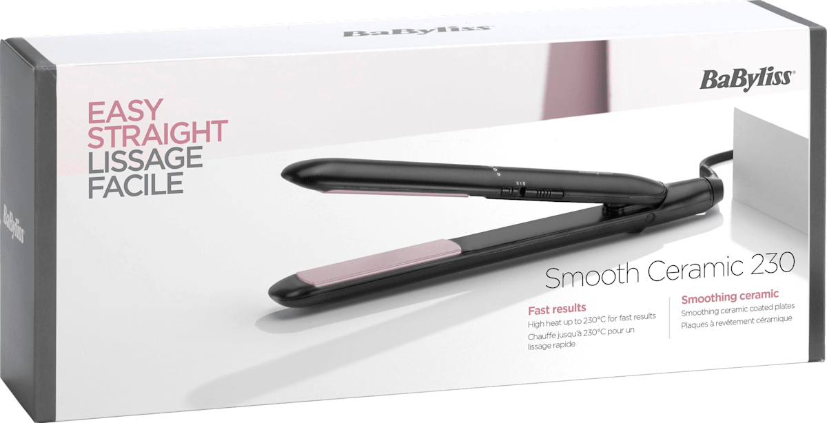 BaByliss Glätteisen Smooth Ceramic 230, 1 St dauerhaft günstig online  kaufen