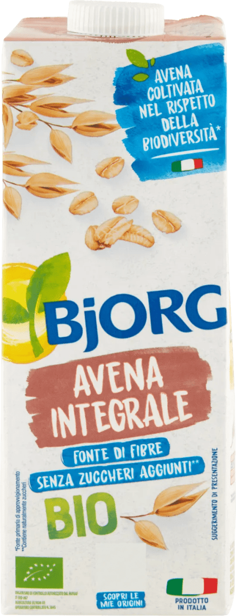 BjORG Bevanda vegetale a base di avena integrale BIO, 1 l Acquisti online  sempre convenienti