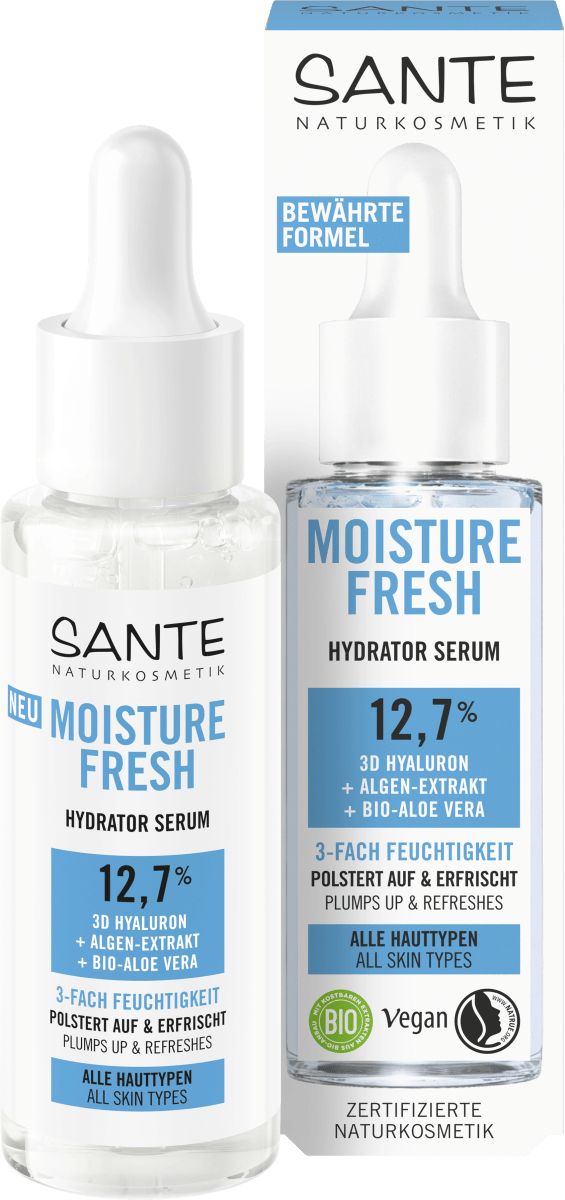 SANTE NATURKOSMETIK Serum Hydrator Moisture Fresh, 30 ml dauerhaft günstig  online kaufen