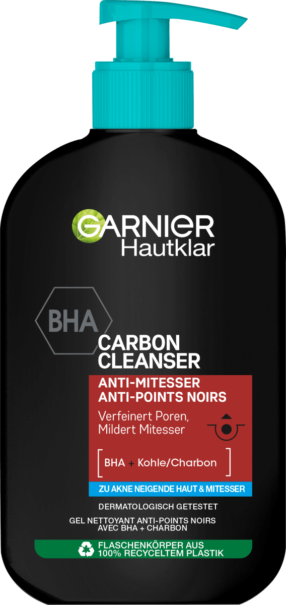 250 Anti-Mitesser, ml GARNIER Carbon Cleanser