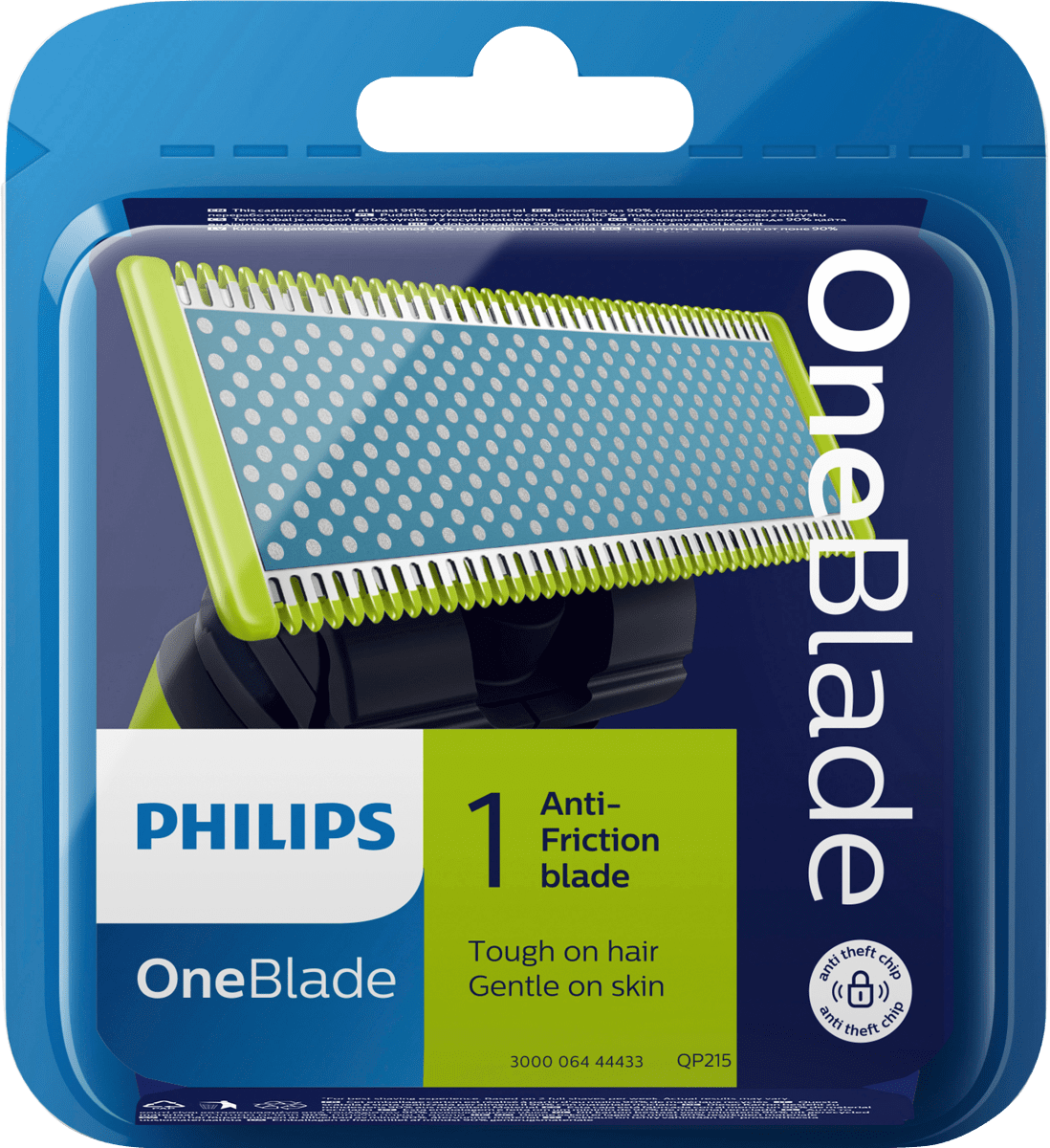 PHILIPS OneBlade Rasierklingen, OneBlade First Shave QP215/50, 1 St  dauerhaft günstig online kaufen