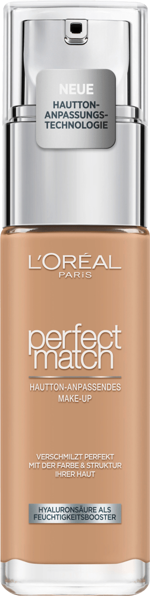 L'ORÉAL PARiS Foundation Perfect Match 3.D/3.W Golden Beige, 30 ml