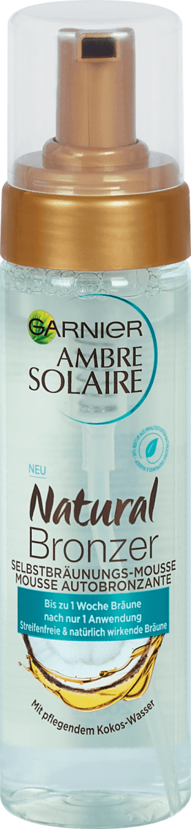 Garnier Ambre Solaire Natural Bronzer Selbstbräunungs-Mousse, 200 ml