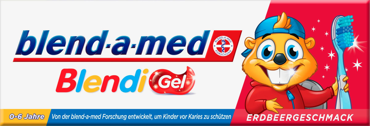 PIN BLEND-A-MED BLENDI Kinder-Zahncreme 70er Jahre Blendax Blendi Biber EUR 4,50 - DE