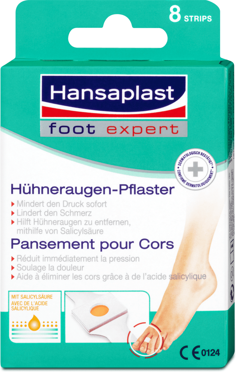 Hansaplast foot expert HühneraugenPlaster, 8 St dm Dauerpreis