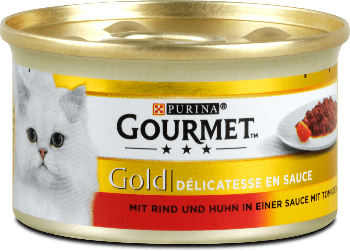 Purina Gourmet Gold Sauce Delight Huhn, 4x85g bestellen