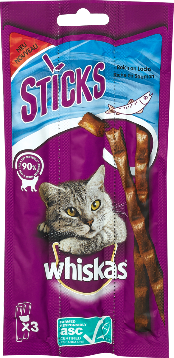 Whiskas sticks hotsell