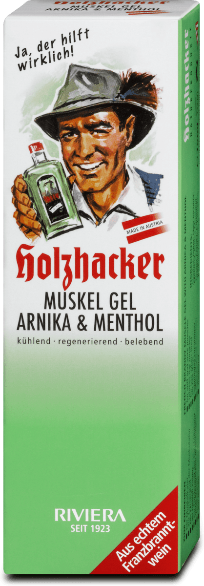 Holzhacker Relax Gel - Arnica & Menthol 75ml Riviera