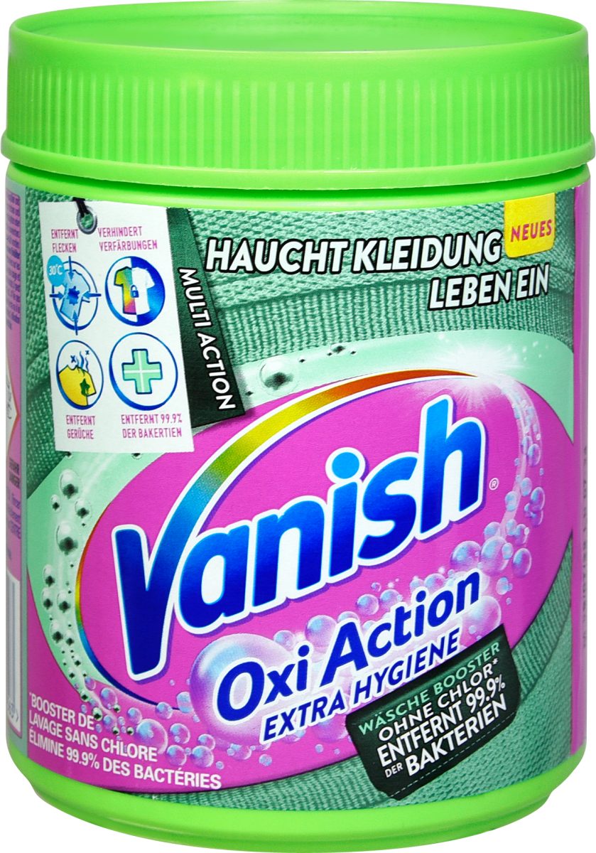 Achat Vanish Oxi Action · Détachant · Extra Hygiene • Migros
