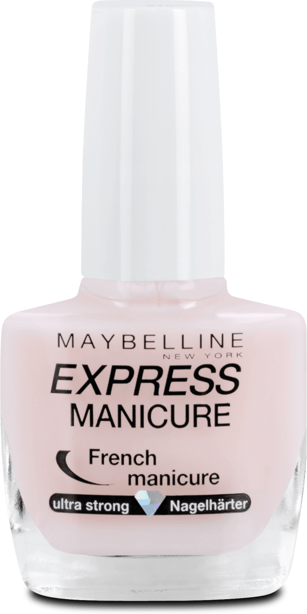 Express ml French Manicure, Nagelhärter Manicure New Maybelline 10 York