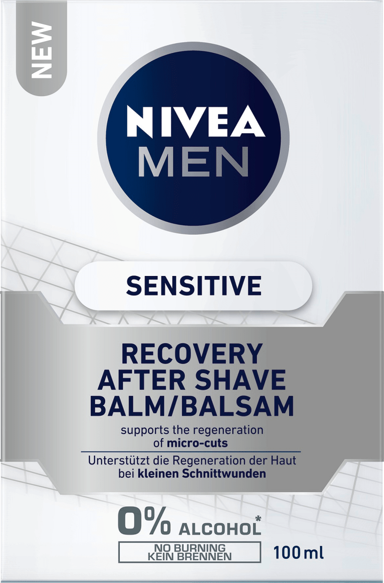 NIVEA MEN After Shave Balsam Sensitive Recovery, 100 ml dm.at