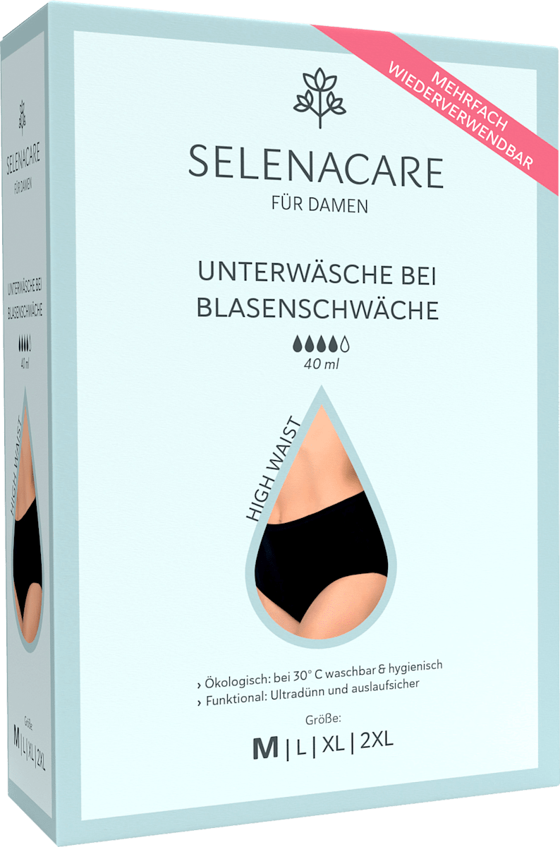 Blasenschwäche-Unterwäsche High Waist Damen Größe M, 1 St