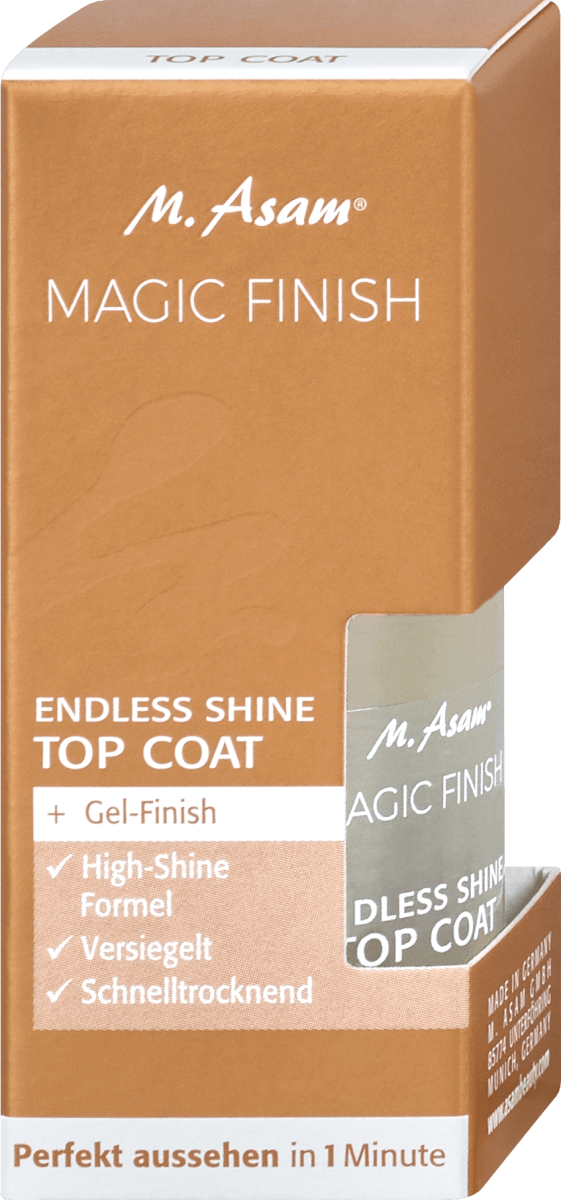M. Asam Top Coat Magic Finish Endless Shine, 10 ml dm Dauerpreis ...