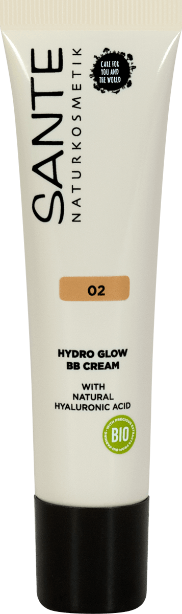 SANTE NATURKOSMETIK BB Creme Hydro Glow 02 Medium Dark, 30 ml